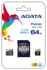 Adata Premier Secure Digital 64gb Uhs-I U1 Cl10 Sdxc