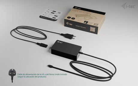 EAN 8595611707209 - i-tec CHARGER-C140W cargador de dispositivo móvil Portátil, Smartphone, Tableta Negro Corriente alterna I imagen 6