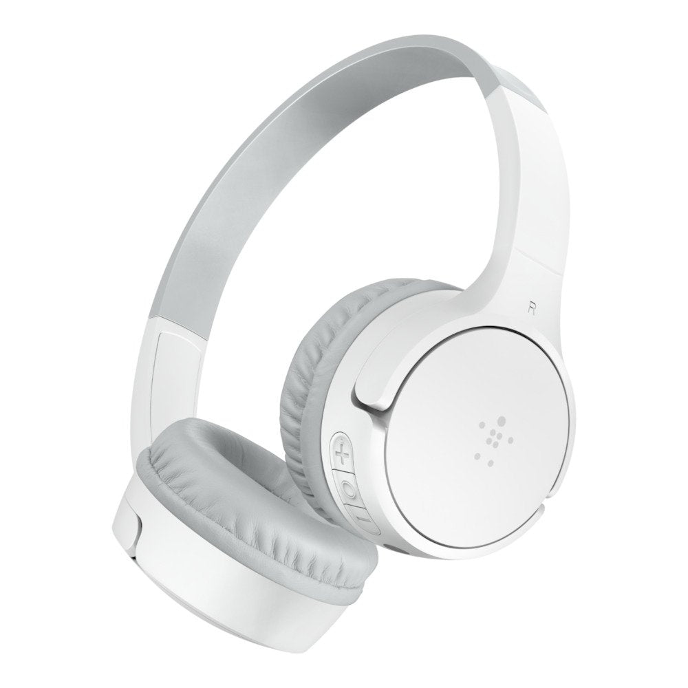 Auriculares Inalámbrico Y Alámbrico Belkin Soundform Mini  Diadema Música Microusb Bluetooth Blanco (Soundform Mini Wrls Onear Kids Wht)