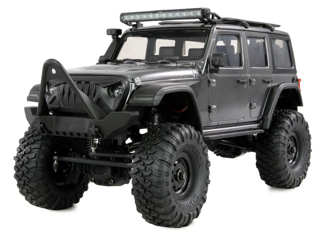 Amewi Rc Crawler Mini-D90 Amxrock 4wd 1:16 Rtr Gris