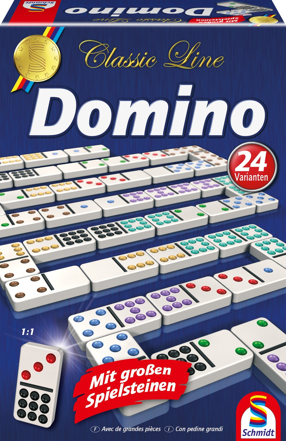 EAN 4001504492076 - Schmidt Spiele Domino Juego de mesa Juego de fichas imagen 2