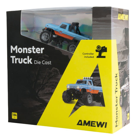 EAN 4262500341144 - Amewi 22698 modelo controlado por radio Monster truck Motor eléctrico 1:64 imagen 2