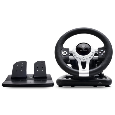 EAN 3700104431966 - Spirit of Gamer Race Wheel Pro 2 Negro, Plata USB Volante + Pedales Digital PC, PlayStation 4, Playstatio imagen 7