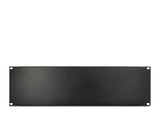 Inter-Tech 19" Blindplatte, Negro 3he, Geschraubt