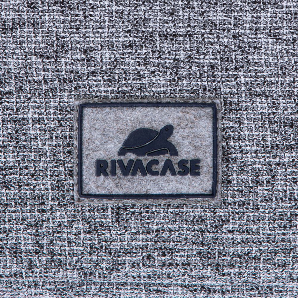 Rivacase 7913 Funda Para Portátil 13.3 Gris Claro Con Asas