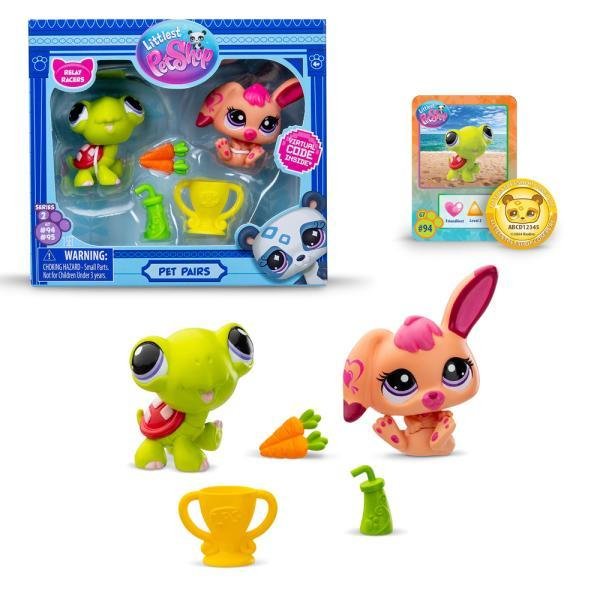 Mascotas Little Pet Shop Pack De 2 Mascotas 1 Unidad Aleatoria