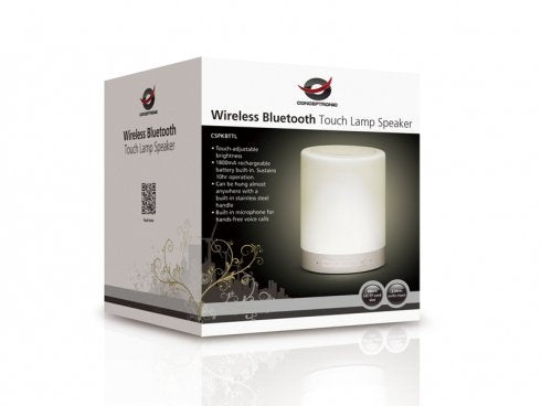 Conceptronic Altavoz Bluetooth  Con Luz Lampara 1.6w