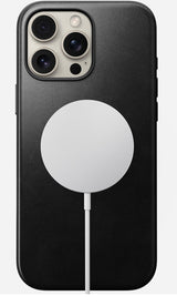 Nomad Modern Leather Case Iphone 16 Pro Max Black Horween