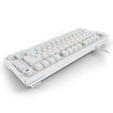 Sharkoon Skiller Sgk25, Teclado De Juegos White, De-Layout, Huano Red 4044951041817