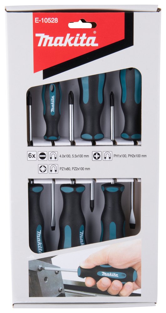 Makita E-10528 Schraubendreher-Set 6-Tlg.