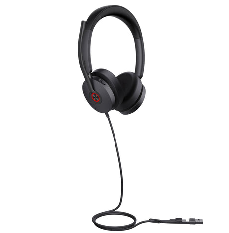 EAN 0841885125767 - Yealink UH48 Dual Teams USB-C/A Auriculares Alámbrico Diadema Llamadas/Música USB Type-C / USB Type-A Neg imagen 5
