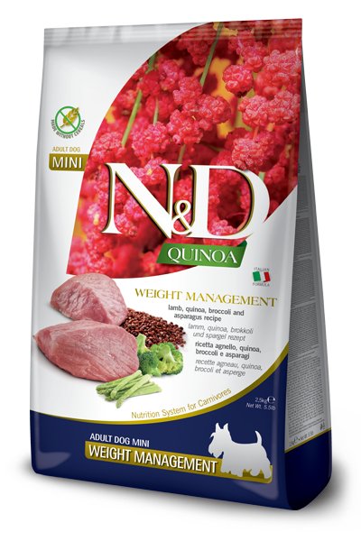 EAN 8010276040114 - Farmina Pet Food N&D Quinoa 2,5 kg Adulto Cordero imagen 1