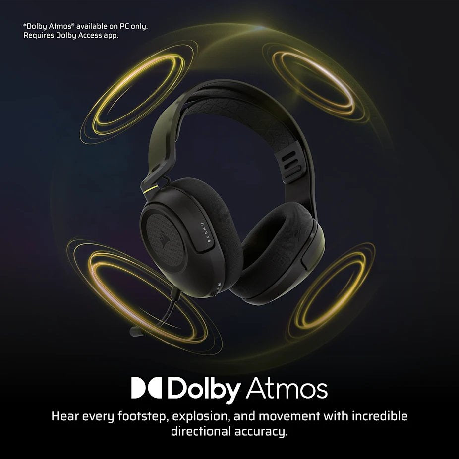 EAN 0840440424345 - Corsair HS35 v3 Auriculares Inalámbrico Diadema Juego Bluetooth Negro imagen 3