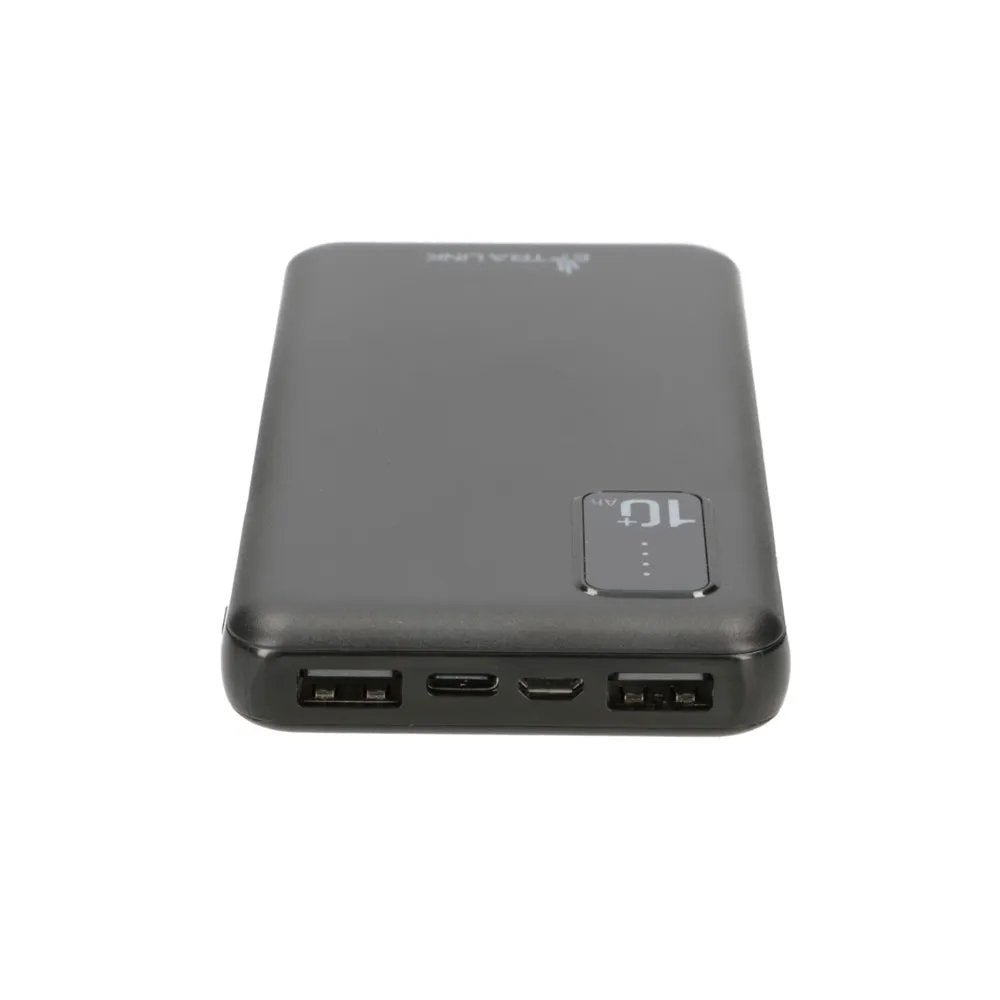 Extralink Epb-098b Batería Externa Polímero De Litio 10000 Mah Negro