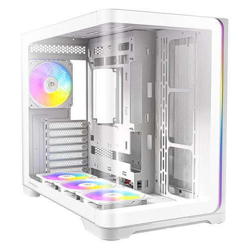 Caja Antec C5 Curve Argb Atx Blanco 3xvent Rev 120 Mm 1x120mm 2xusb Sn Fuente