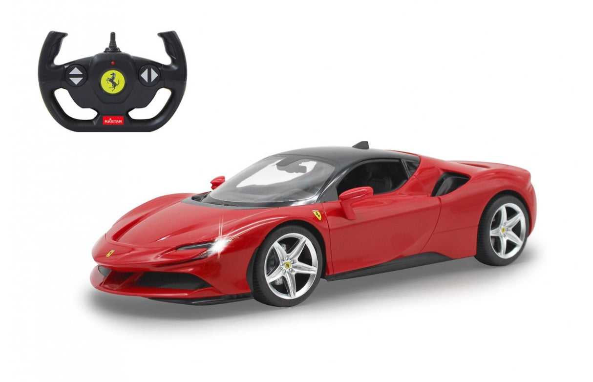 Jamara Ferrari Sf90 Mradale 1:14 2,4ghz Rojo 6+