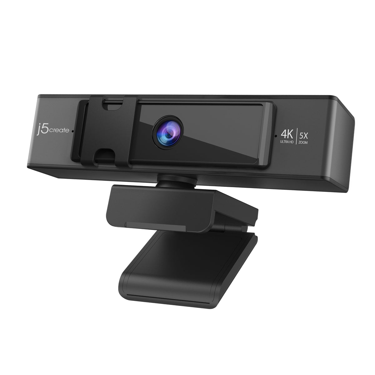 J5create Jvcu435-N Cámara Web Usb 4k Ultra Hd Con Control Remoto Con Zoom Digital De 5x