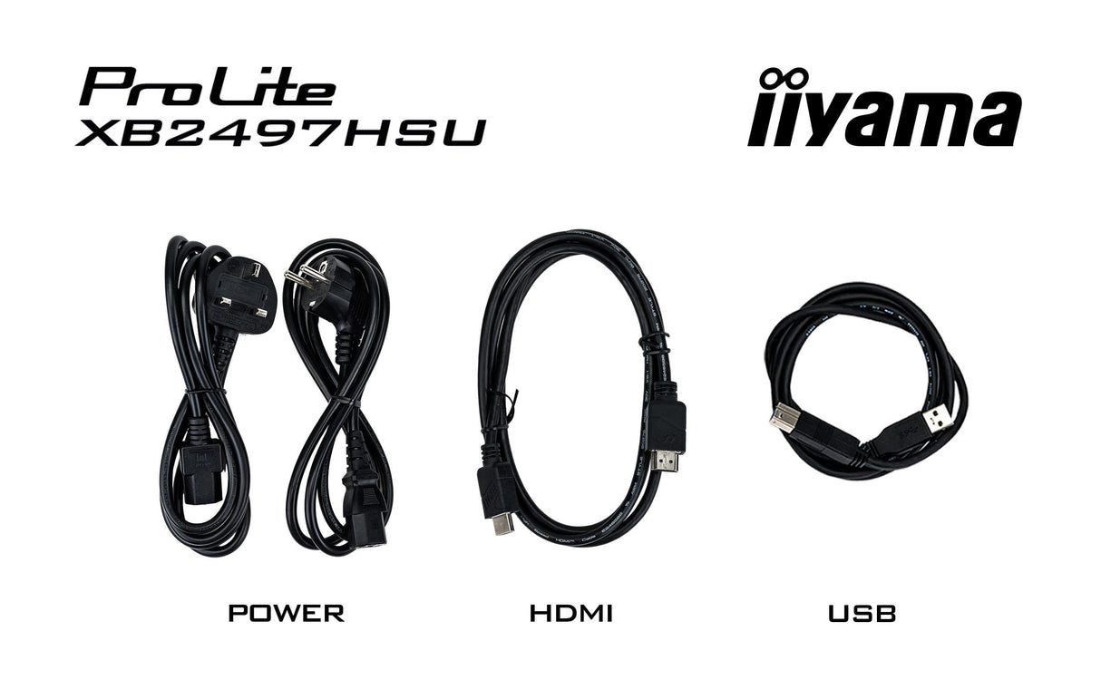 EAN 4948570125821 - iiyama ProLite XB2497HSU-B1 pantalla para PC 60,5 cm (23.8") 1920 x 1080 Pixeles Full HD LED Negro imagen 19