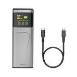Hama High Power Bateria Externa Powerbank 24000mah - Potencia 150w - Usb-C - Usb-A - Power Delivery - Pantalla Tft -