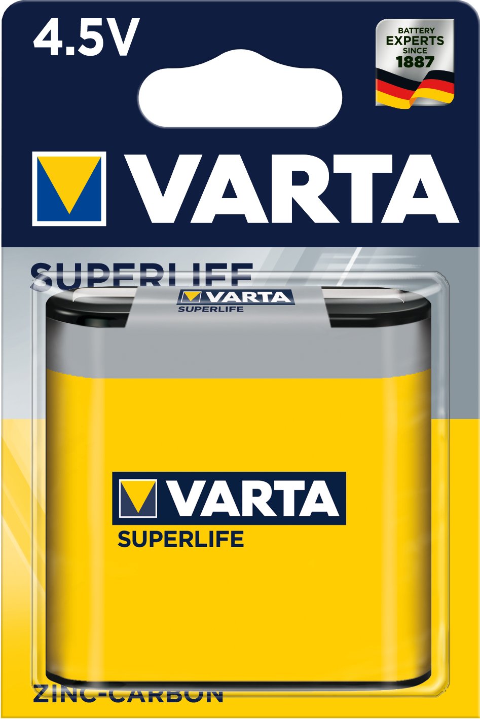 Varta Pila 3r12 Superlife, 1 Unidad