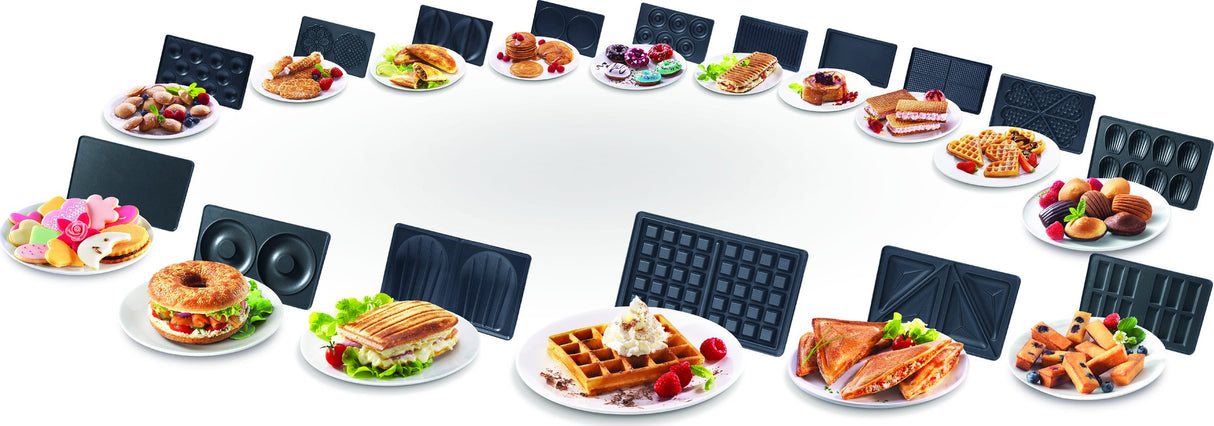 Sw853d Snack Collection Sandwichmaker Und Waffeleisen