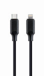 EAN 8716309121569 - Gembird CC-USB2-CM8PM-1.5M cable de conector Lightning 1,5 m Negro imagen 1