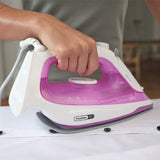 Plancha De Vapor Braun Si5225pu  Serie 5, Suela Cerámica, Antigoteo, Vapor Vertical, Color Azul