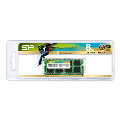 EAN 4712702626360 - Silicon Power 8GB DDR3 1600 MHz módulo de memoria 1 x 8 GB 204-pin SO-DIMM imagen 1
