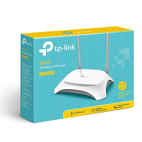 EAN 6935364051495 - TP-Link TL-MR3420 router inalámbrico Ethernet rápido Banda única (2,4 GHz) Negro, Blanco imagen 5
