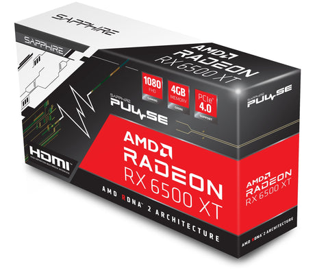 EAN 4895106295537 - Sapphire PULSE Radeon RX 6500 XT AMD 4 GB GDDR6 imagen 6