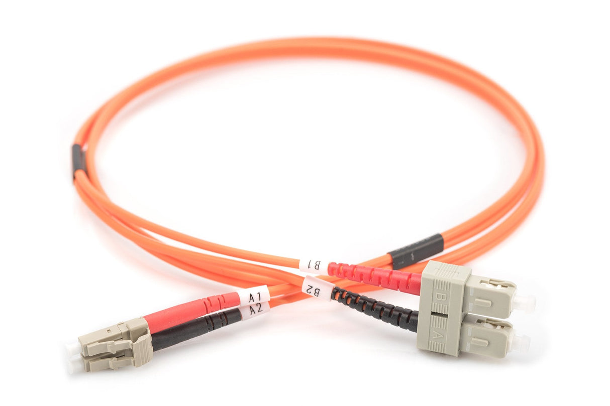 Digitus Cable De Conexión De Fibra Óptica Multimode Om2 Lc/Sc 3m