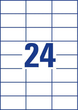 Avery Zweckform Labels Avery 70 X 37mm White (3474)