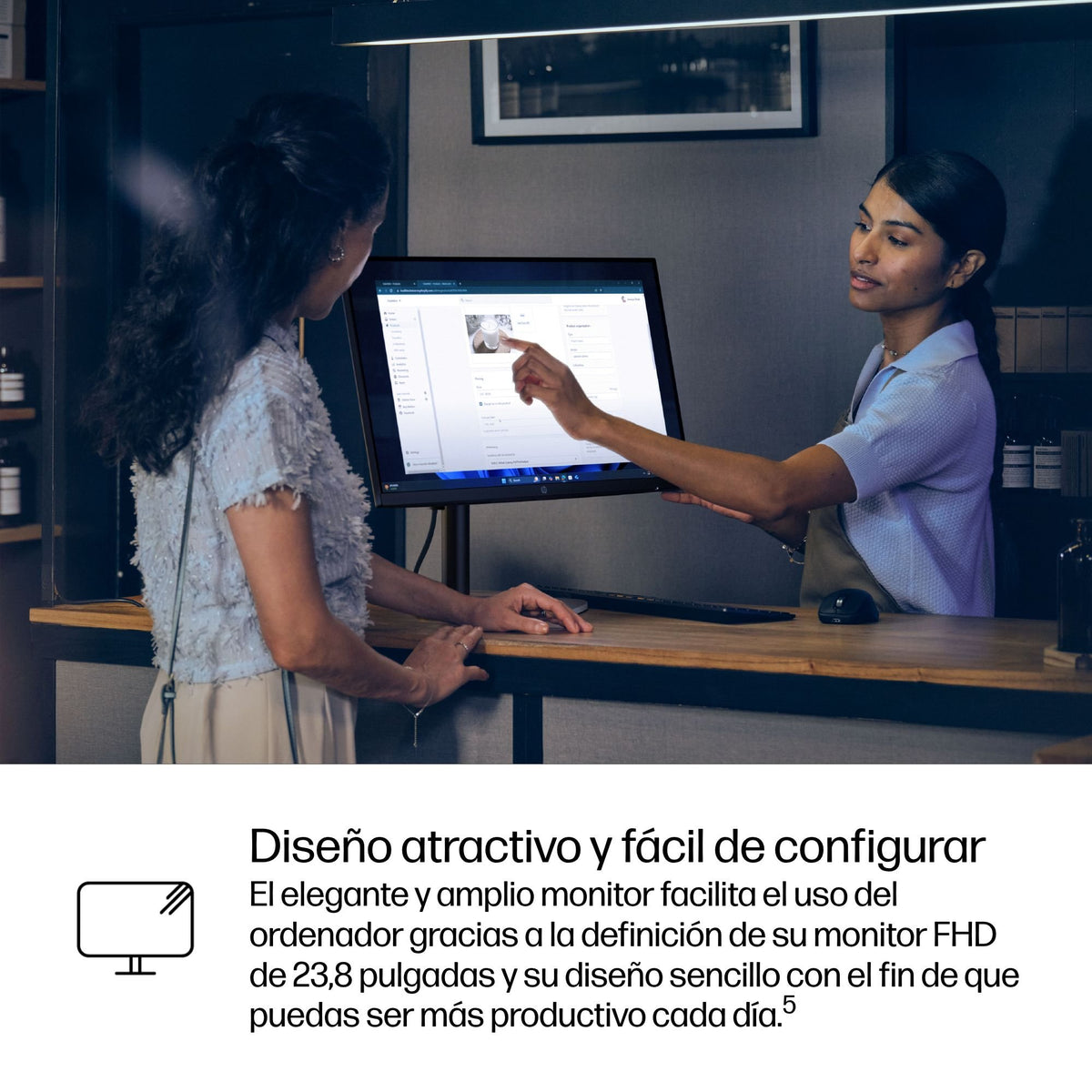 EAN 0199485673639 - HP ProStudio 4 G1i AI PC Intel Core Ultra 5 235T 60,5 cm (23.8") 1920 x 1080 Pixeles PC todo en uno 16 GB imagen 7