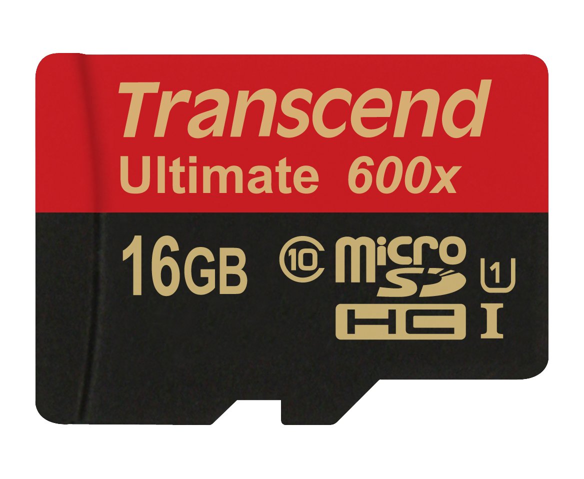 Transcend Micro Sd 16gb Sd Uhs-I Clase 10 600x Sdhc