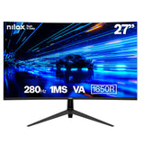 EAN 8431775036239 - Nilox NXM27CV28001 pantalla para PC 68,6 cm (27") 1920 x 1080 Pixeles Full HD LED Negro imagen 1