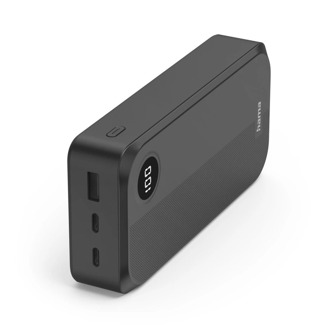 Hama Bateria Externa Powerbank 20000mah - Polimero De Litio - Usb-C - Usb-A - Carga Rapida - 3 Conexiones De Salida -
