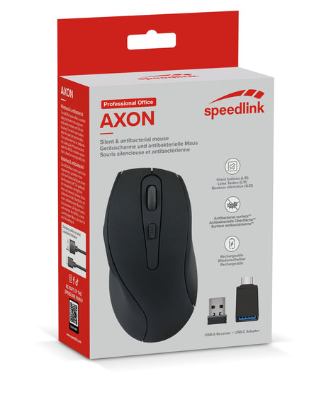EAN 4027301351347 - SPEEDLINK SL-630004-RRBK ratón Hogar mano derecha RF inalámbrico Óptico 1600 DPI imagen 8