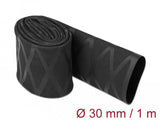 Schrumpfschlauch X-Muster Rutschfest 1 M X 30 Mm Schwarz
