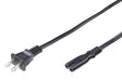 EAN 5705965982303 - Microconnect PE110718 cable de transmisión Negro 1,8 m Enchufe tipo A C7 acoplador imagen 1