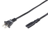 EAN 5705965982303 - Microconnect PE110718 cable de transmisión Negro 1,8 m Enchufe tipo A C7 acoplador imagen 1