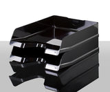 Han Briefablage Viva, Din A4 C4, Mapelbar, Negro