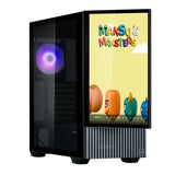 Caja Pc Zalman Z10ds Black Atx Mid Tower Argb Fan