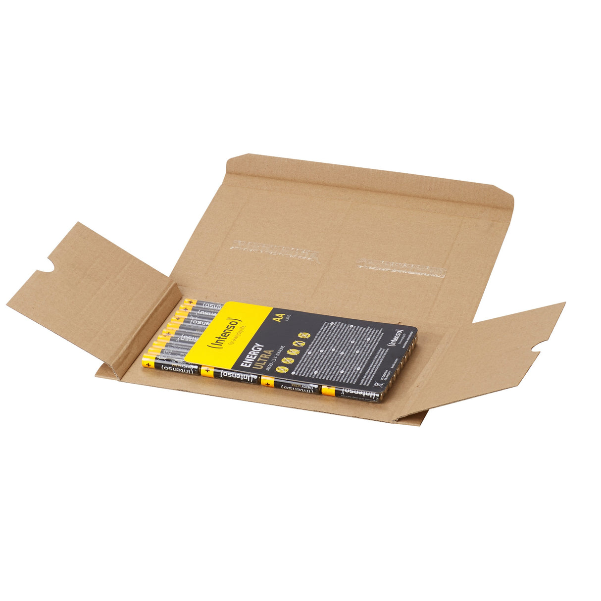 Intego Energy Ultra Aa Lr06, Batería Negra/Amarilla, 40 Paquete 7501520