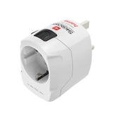 Hama World Travel Pro Adaptador Universal De Viaje - Mas De 150 Paises - 250v, 7a - Blanco