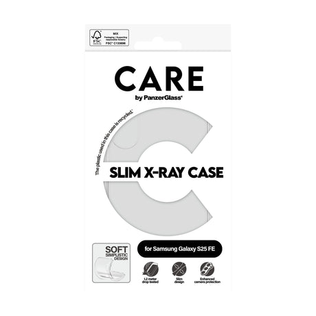 EAN 5715685031632 - PanzerGlass CARE™ by ® X-Ray Case Samsung Galaxy S25 FE 5G funda para teléfono móvil Transparente imagen 3