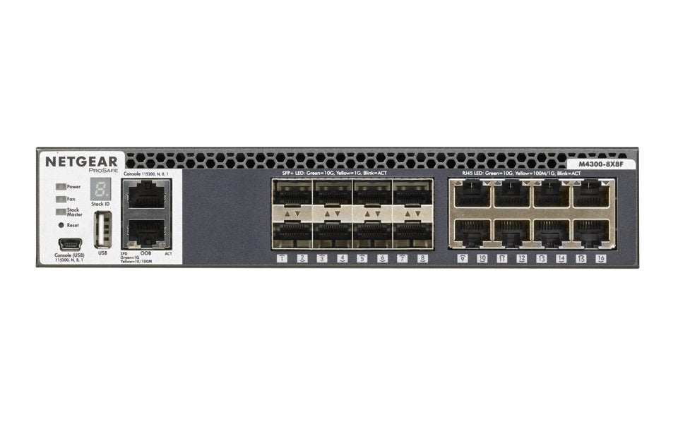 EAN 0606449110005 - NETGEAR XSM4316S Gestionado L3 10G Ethernet (100/1000/10000) 1U Negro imagen 4