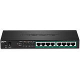 EAN 0710931162257 - Trendnet TPE-TG84 switch No administrado Gigabit Ethernet (10/100/1000) Energía sobre Ethernet (PoE) Negr imagen 2