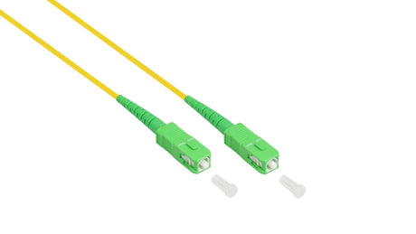 EAN 4014619602872 - Alcasa LW-S905LASA Cable de fibra óptica e InfiniBand 5 m LC SC FTTH Amarillo imagen 1
