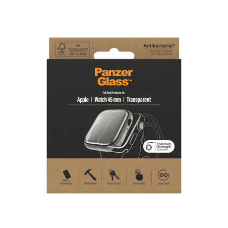 EAN 5711724036590 - PanzerGlass ® Full body Case Apple Watch Series 9 | 8 | 7 | 45mm | Transparent Protector de pantalla 1 pi imagen 3