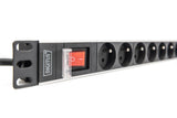 EAN 4016032481959 - Digitus DN-95402-1-FR unidad de distribución de energía (PDU) 8 salidas AC 1U imagen 3